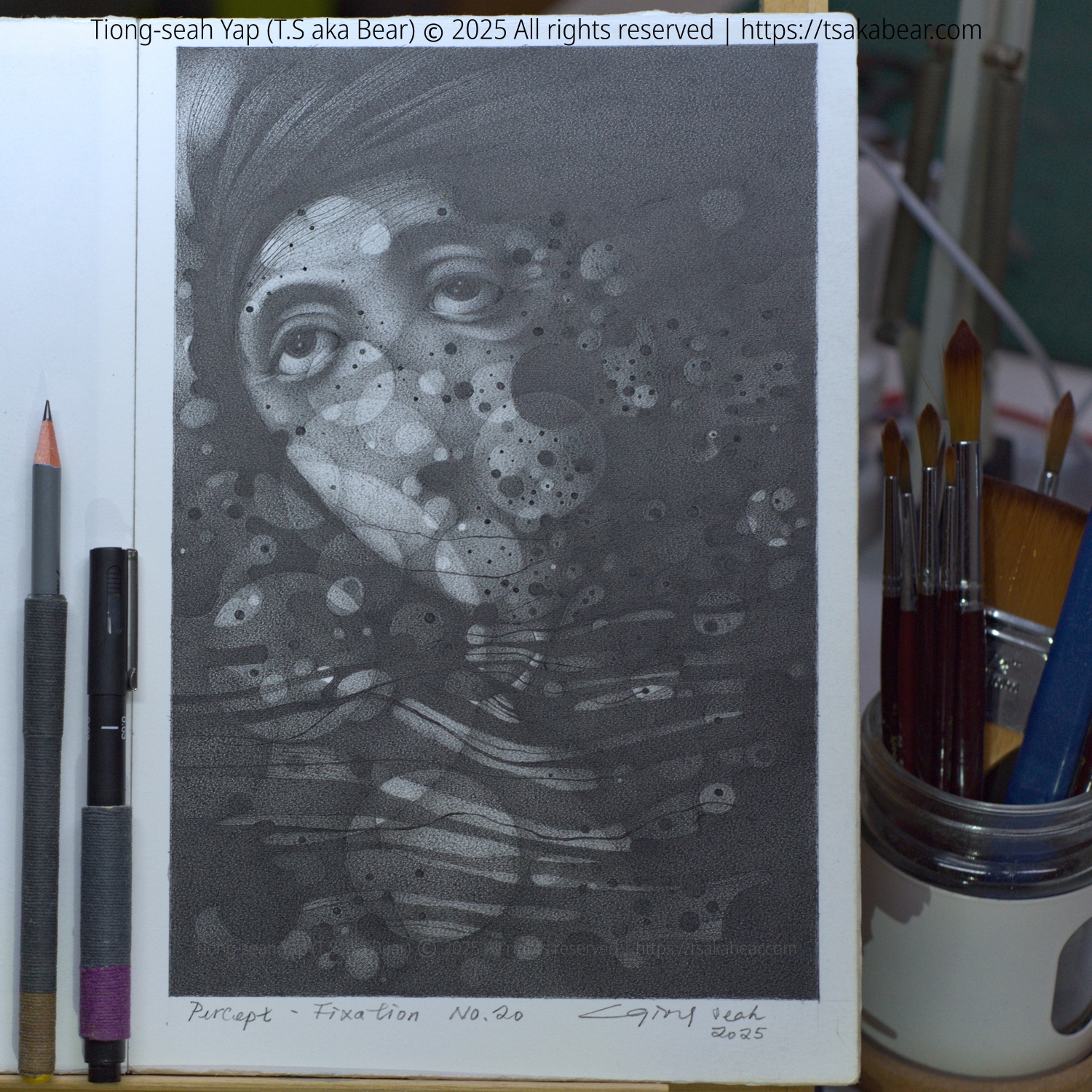 Percept – Fixation No.20 | Drawing